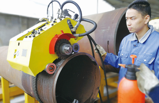 旭展石油管道坡口機應(yīng)用案例 旭展石油管道坡口機應(yīng)用案例