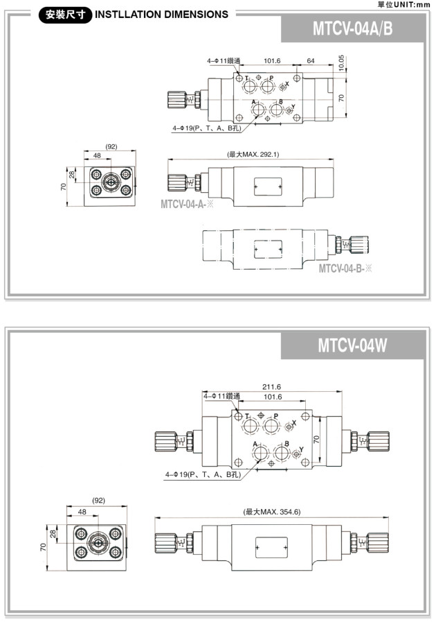 疊加式單向節(jié)流閥 MTCV 疊加式單向節(jié)流閥 MTCV